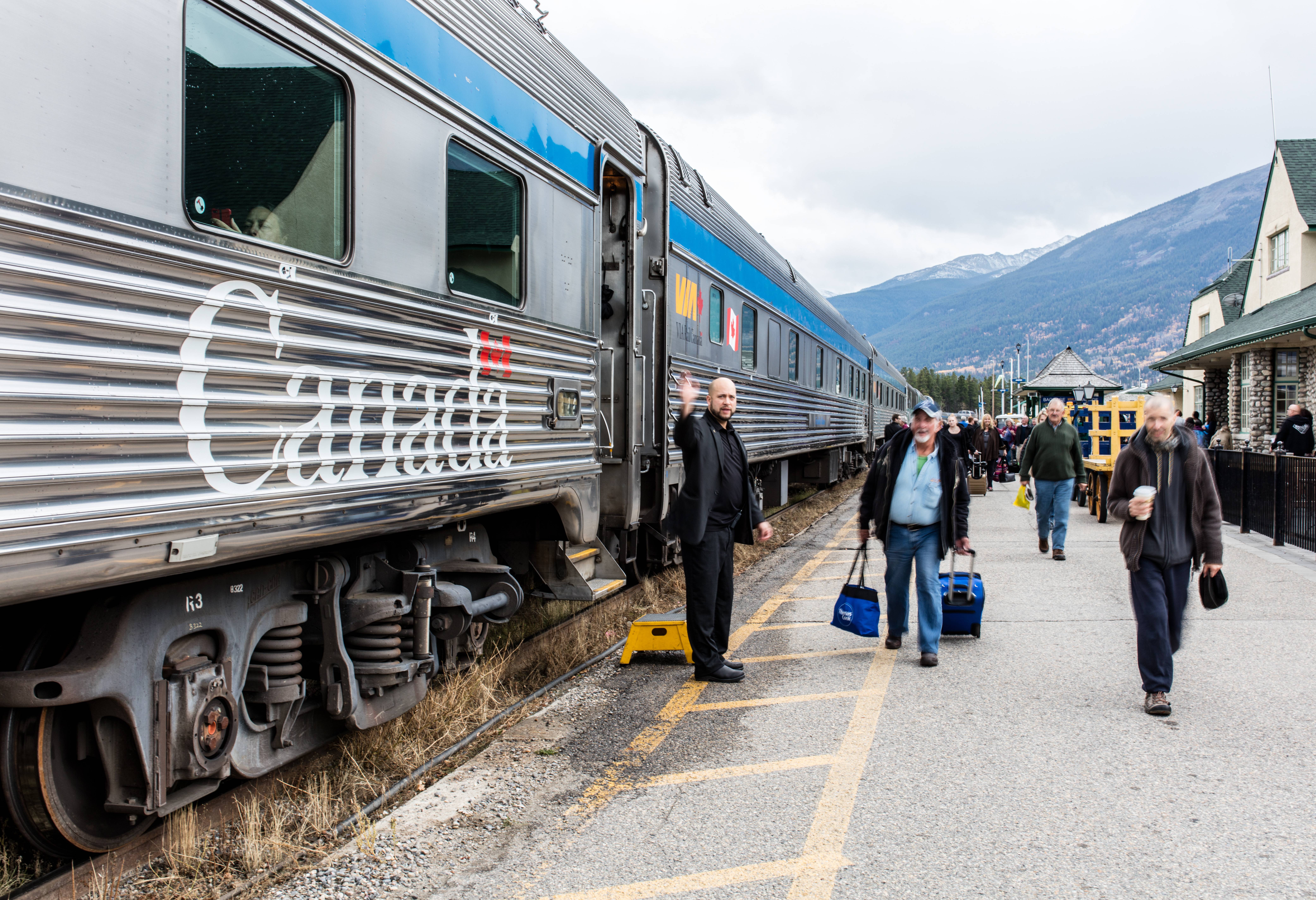 Via Rail treinreis door Oost-Canada