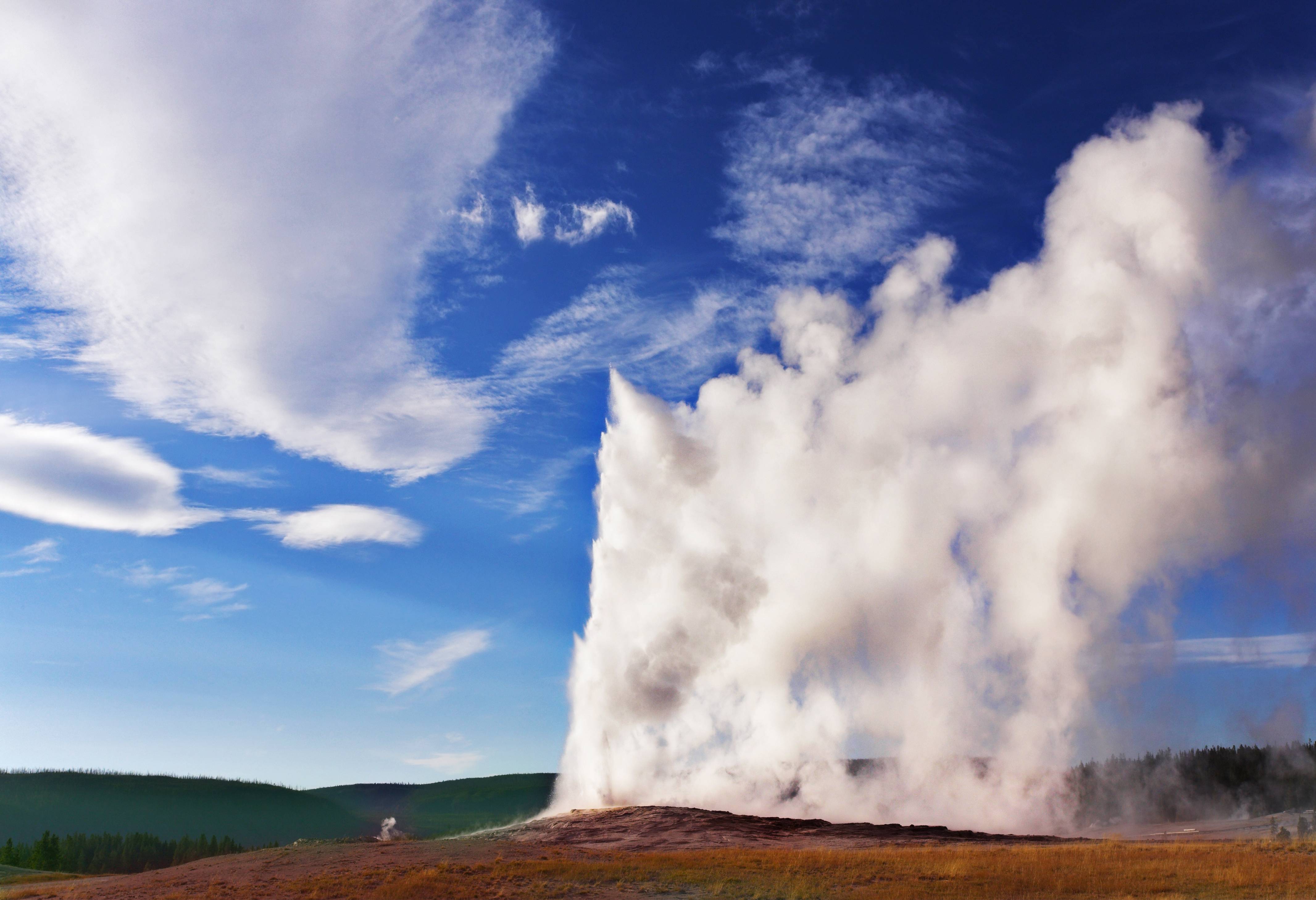 Geiser Yellowstone National Park Amerika