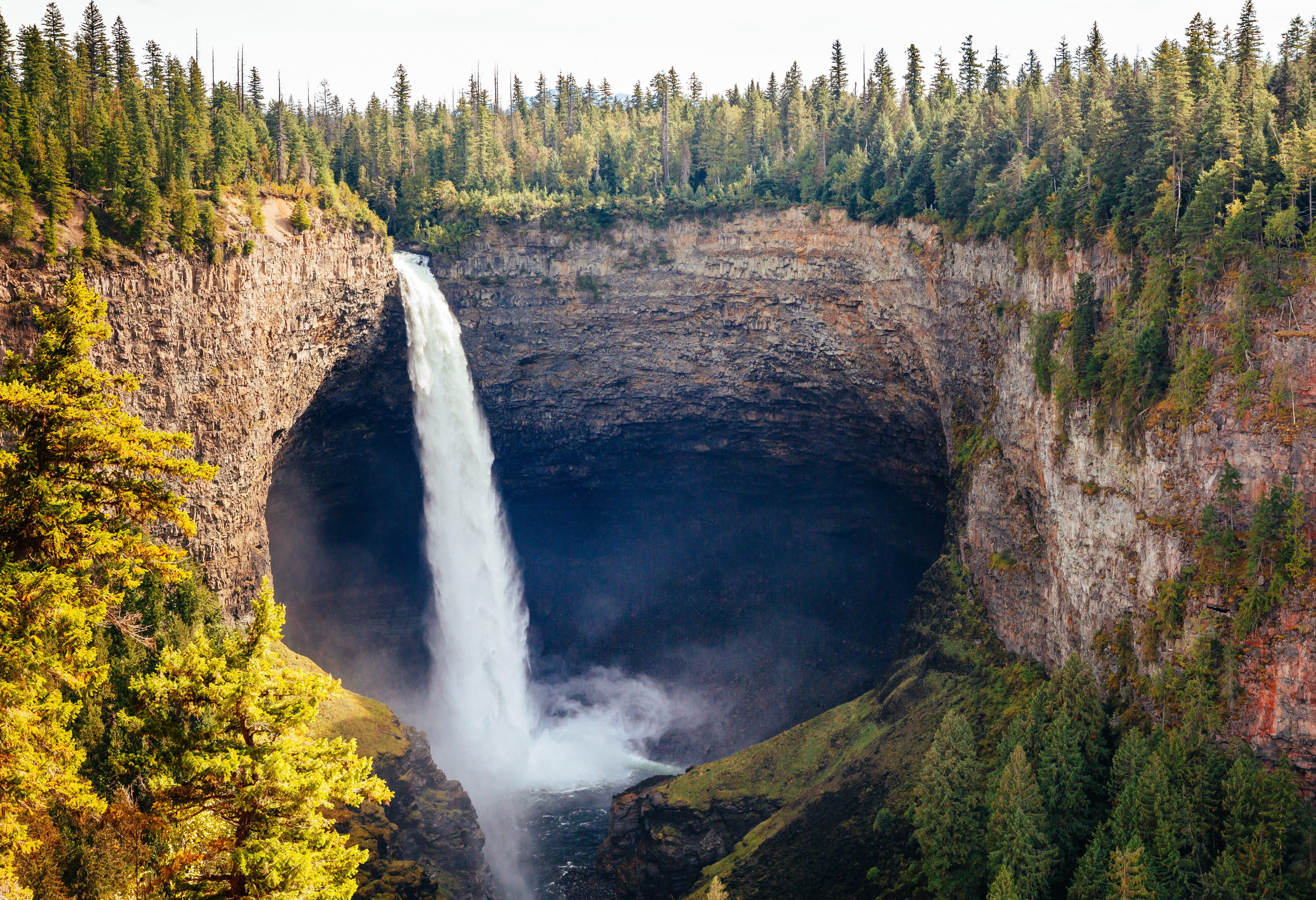 Helmcken Falls Wells Gray Provincial Park Canada