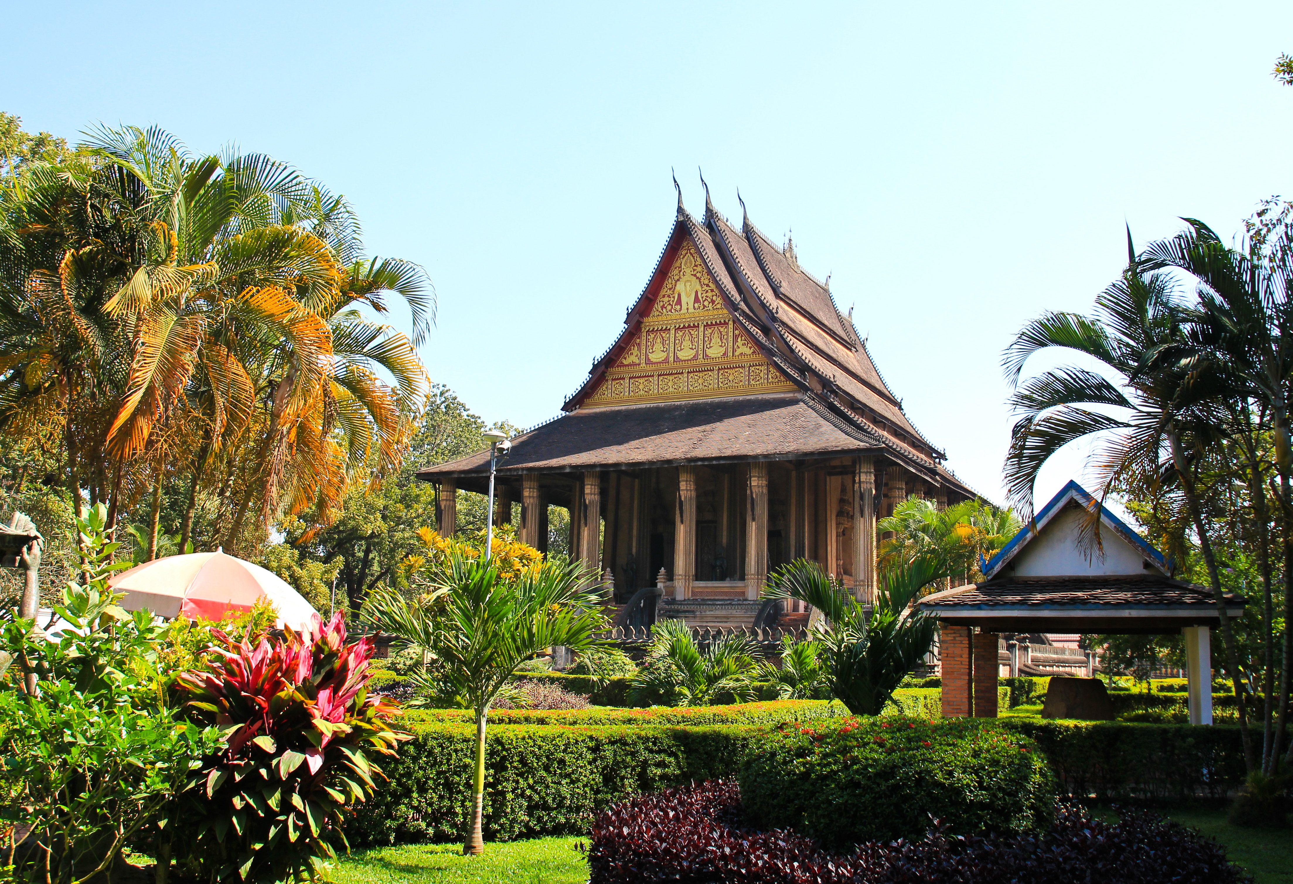 Wat Ho Phra Keo in Vientiane, Laos
