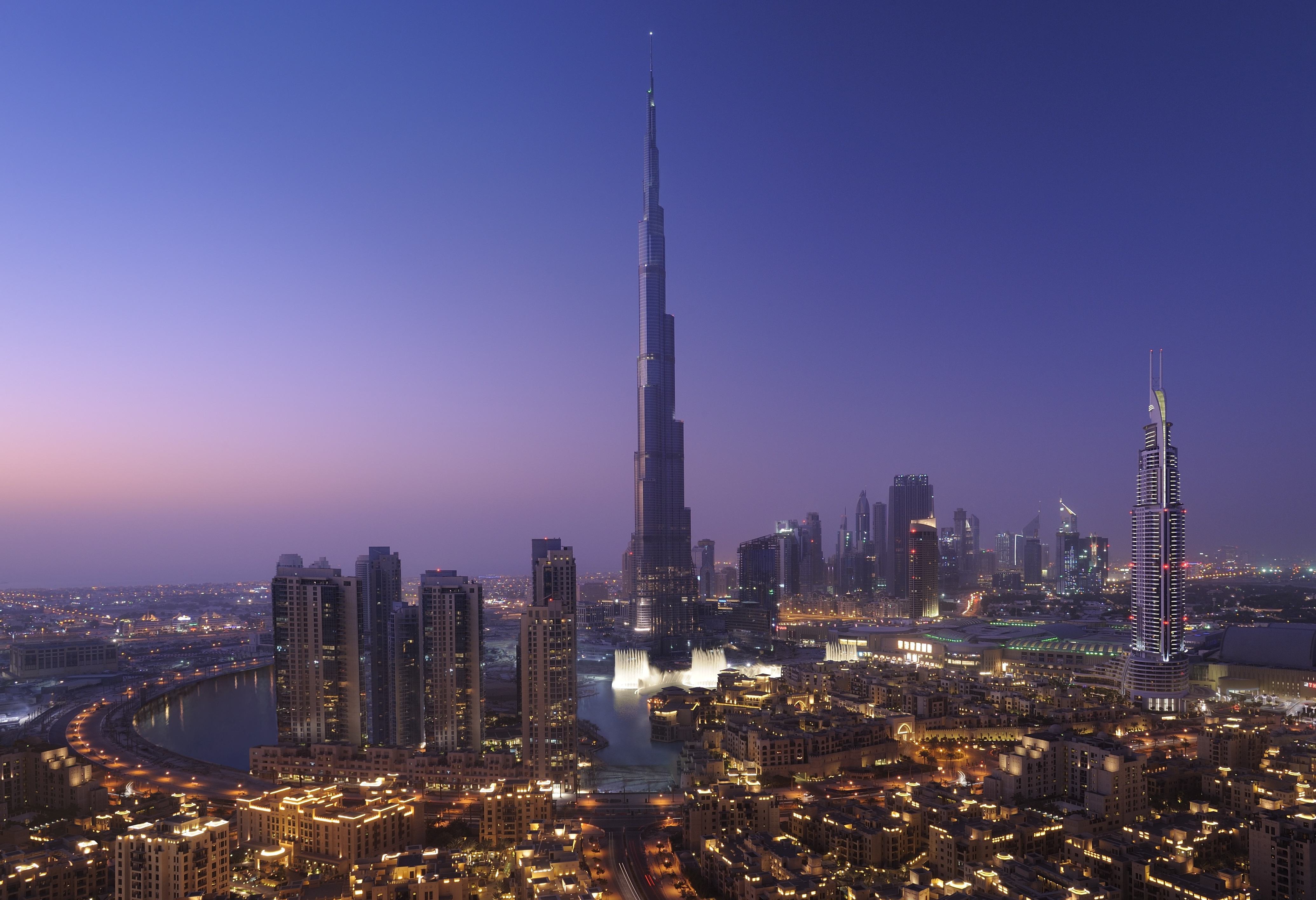 Burj Khalifa skyline Dubai