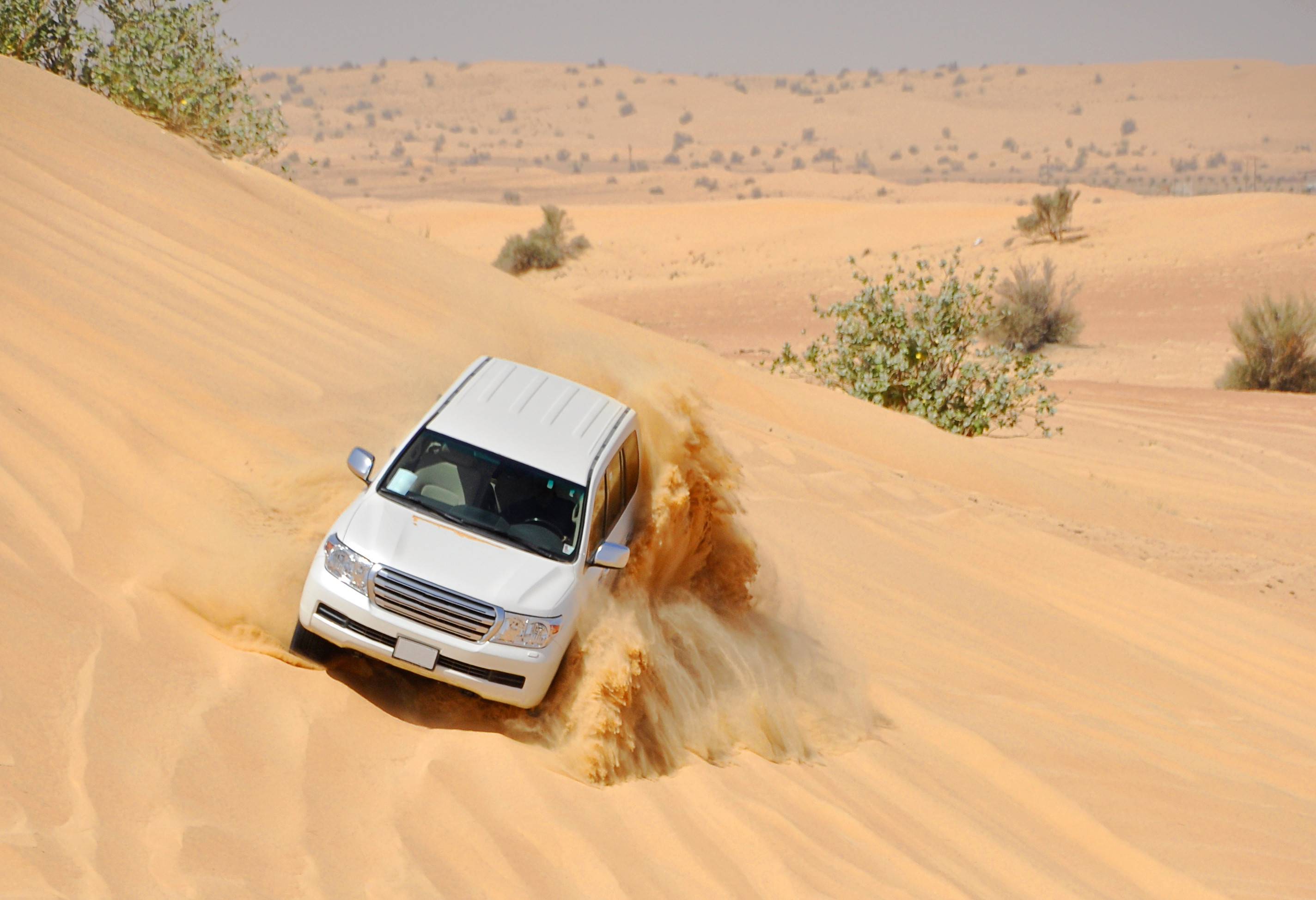 Desert jeep safari woestijn Dubai Emiraten