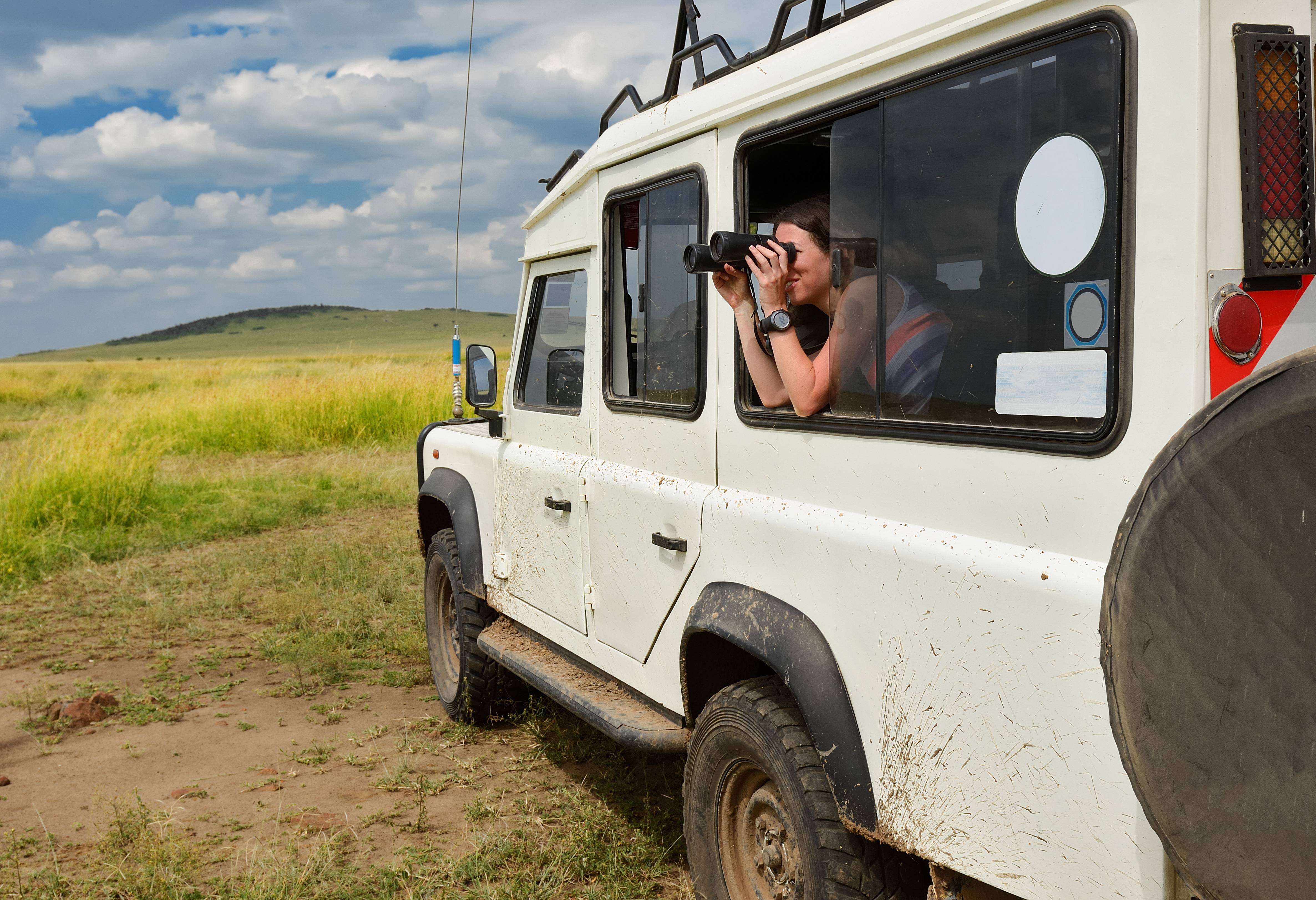 Op safari in de Masai Mara in Kenia