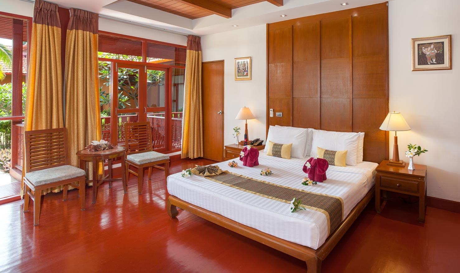 Superior Bungalow in het Phi Phi Erawan Palms Resort op Koh Phi Phi in Thailand