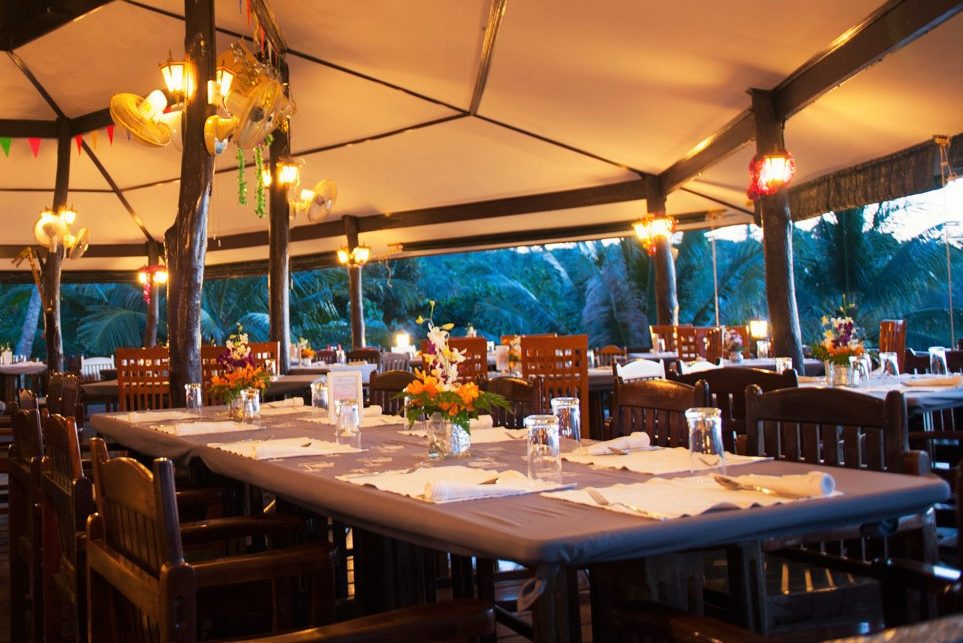 Restaurant in het Koh Kood Beach Resort in Thailand
