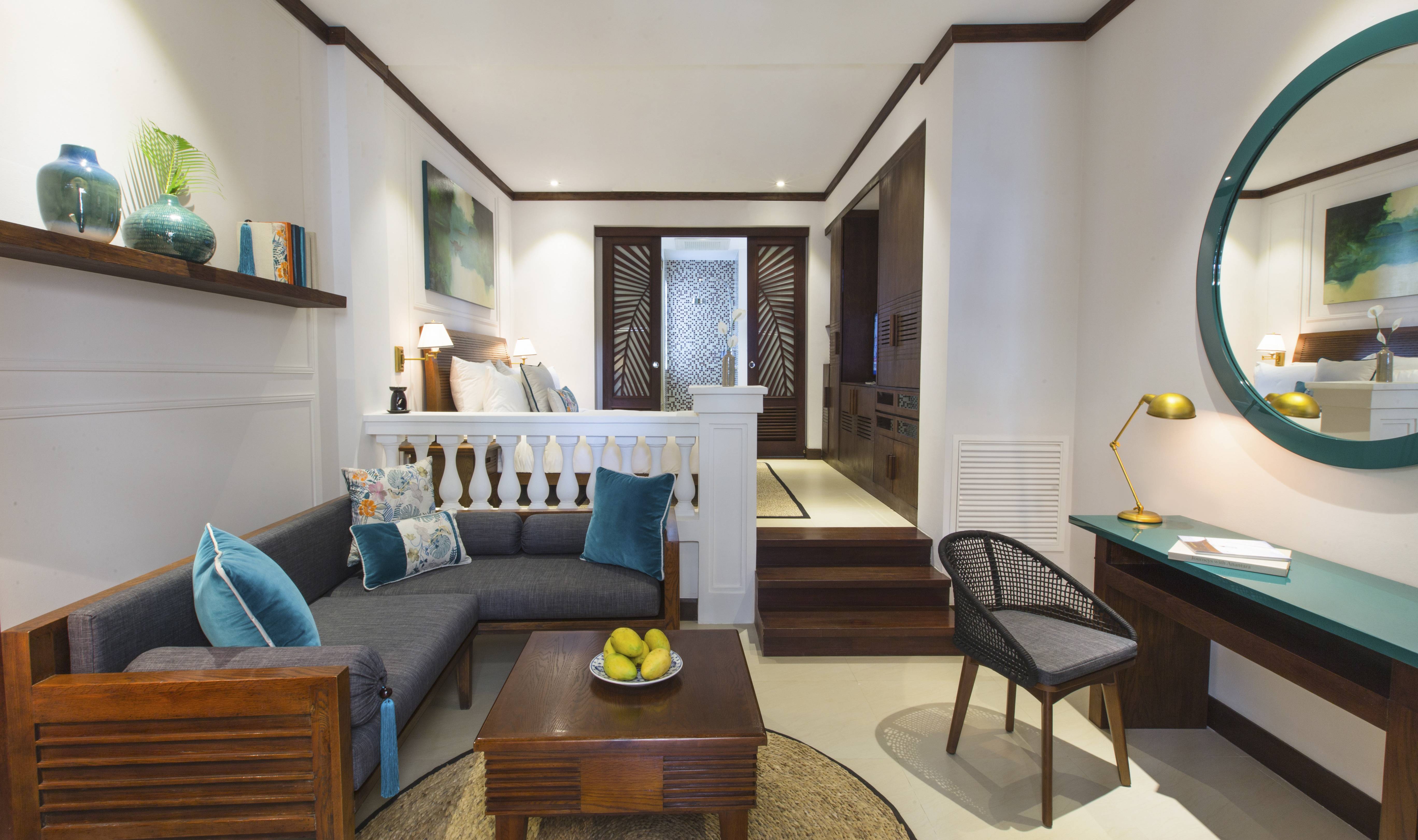 Deluxe Gardenview Suite in het Anantara Hoi An in Vietnam