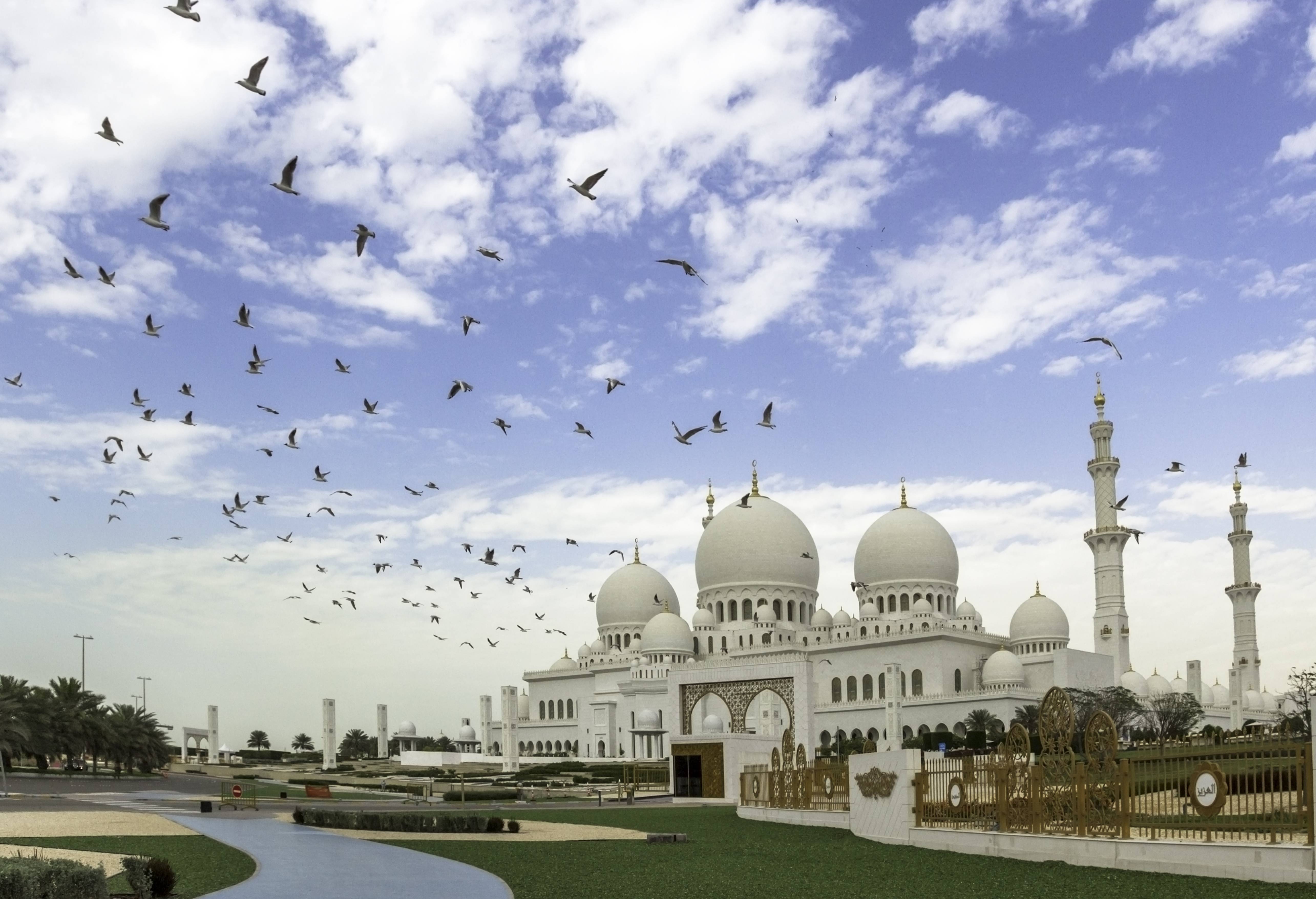 Sjeik Zayed moskee Abu Dhabi