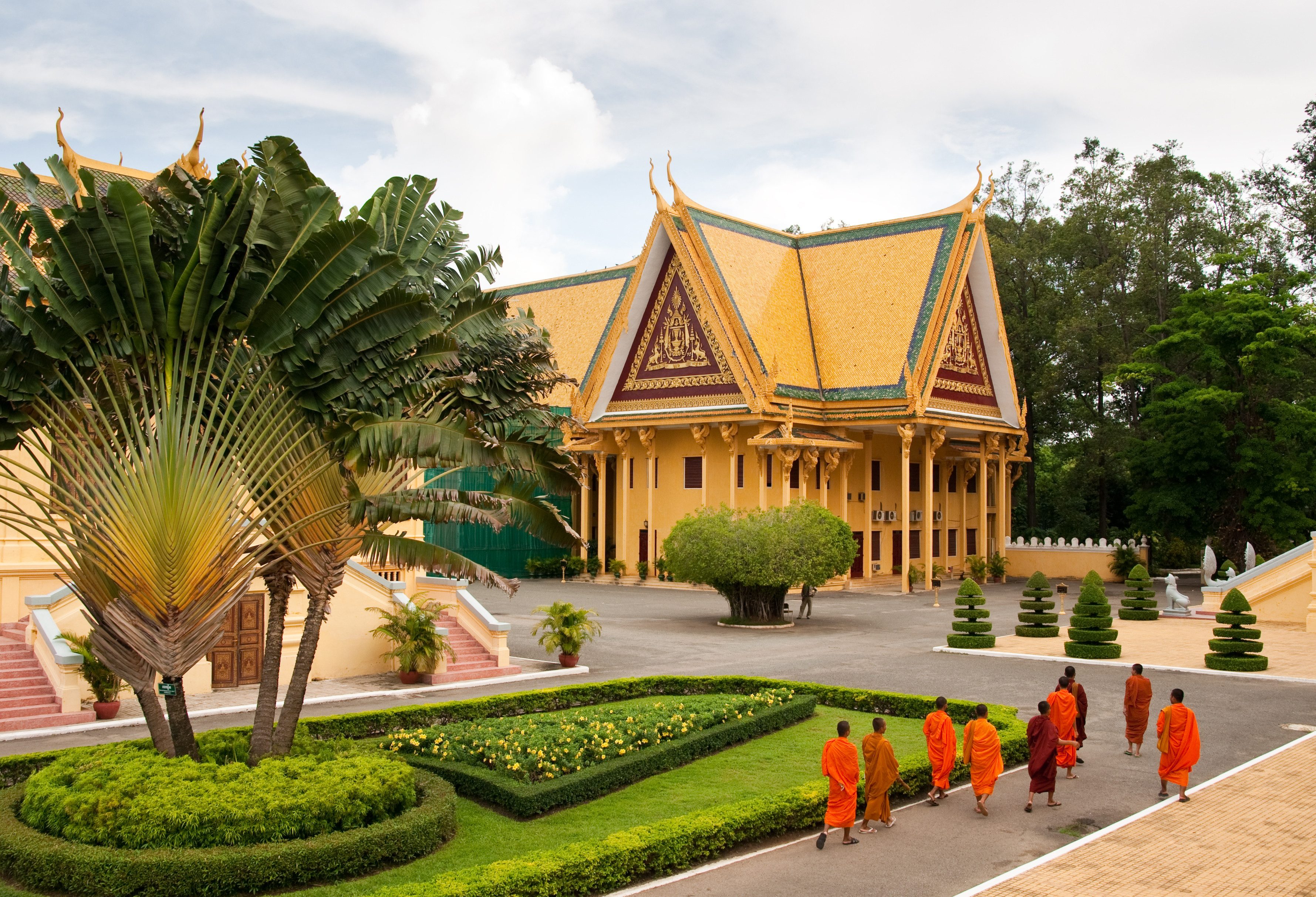 Royal Palace in Phnom Penh in Cambodja