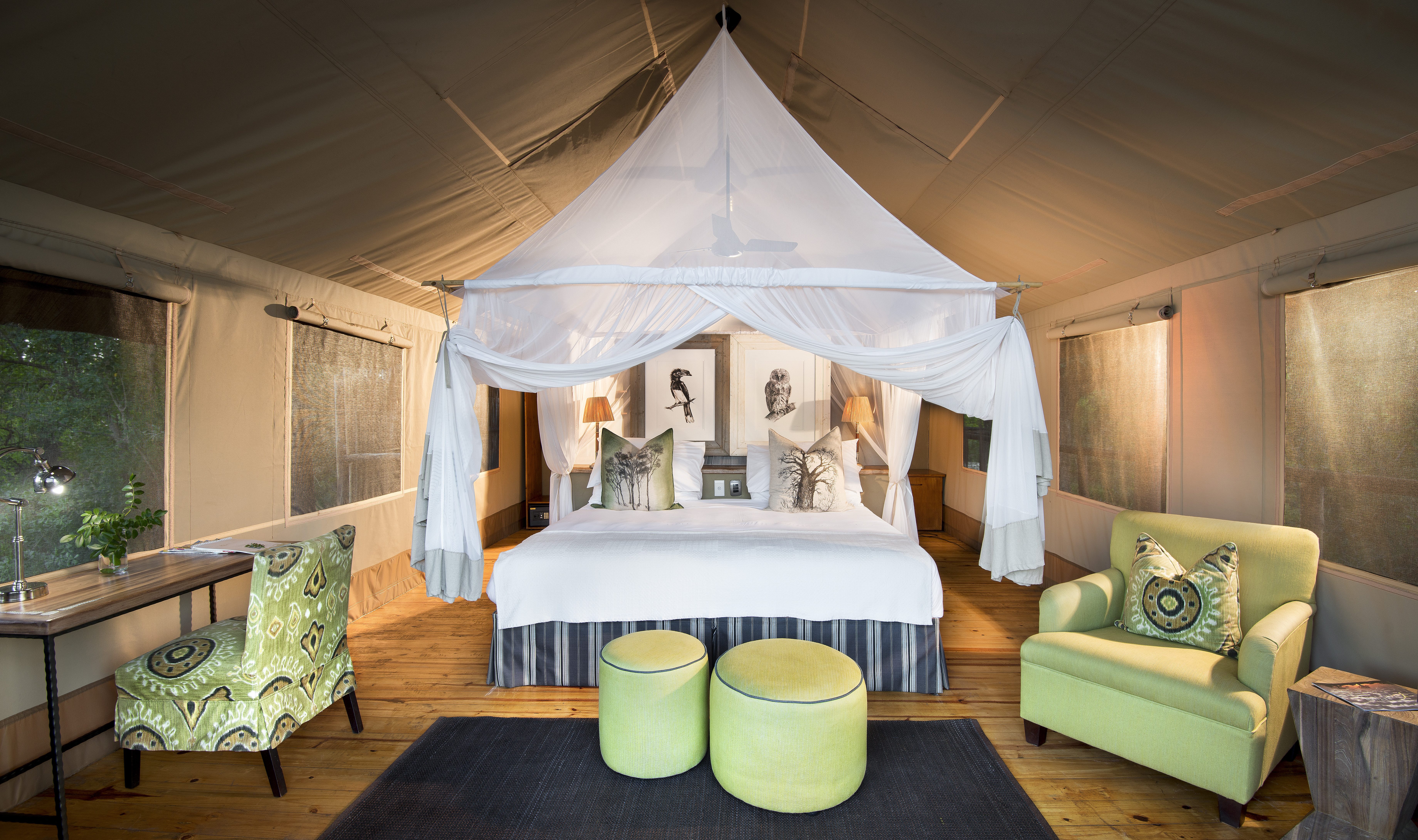 Return Africa Luxe safari tent