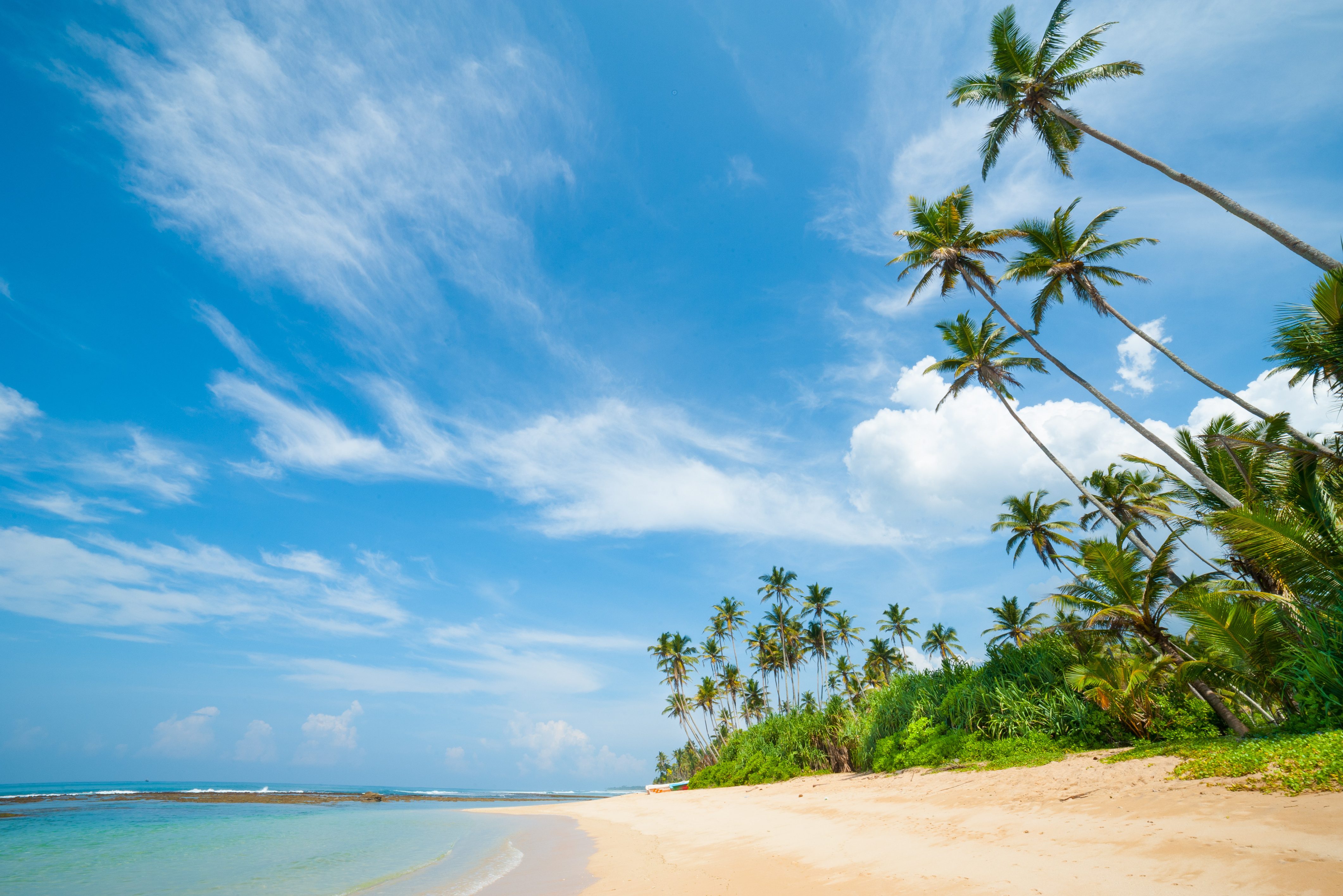 Strand  Beuwela in Sri Lanka