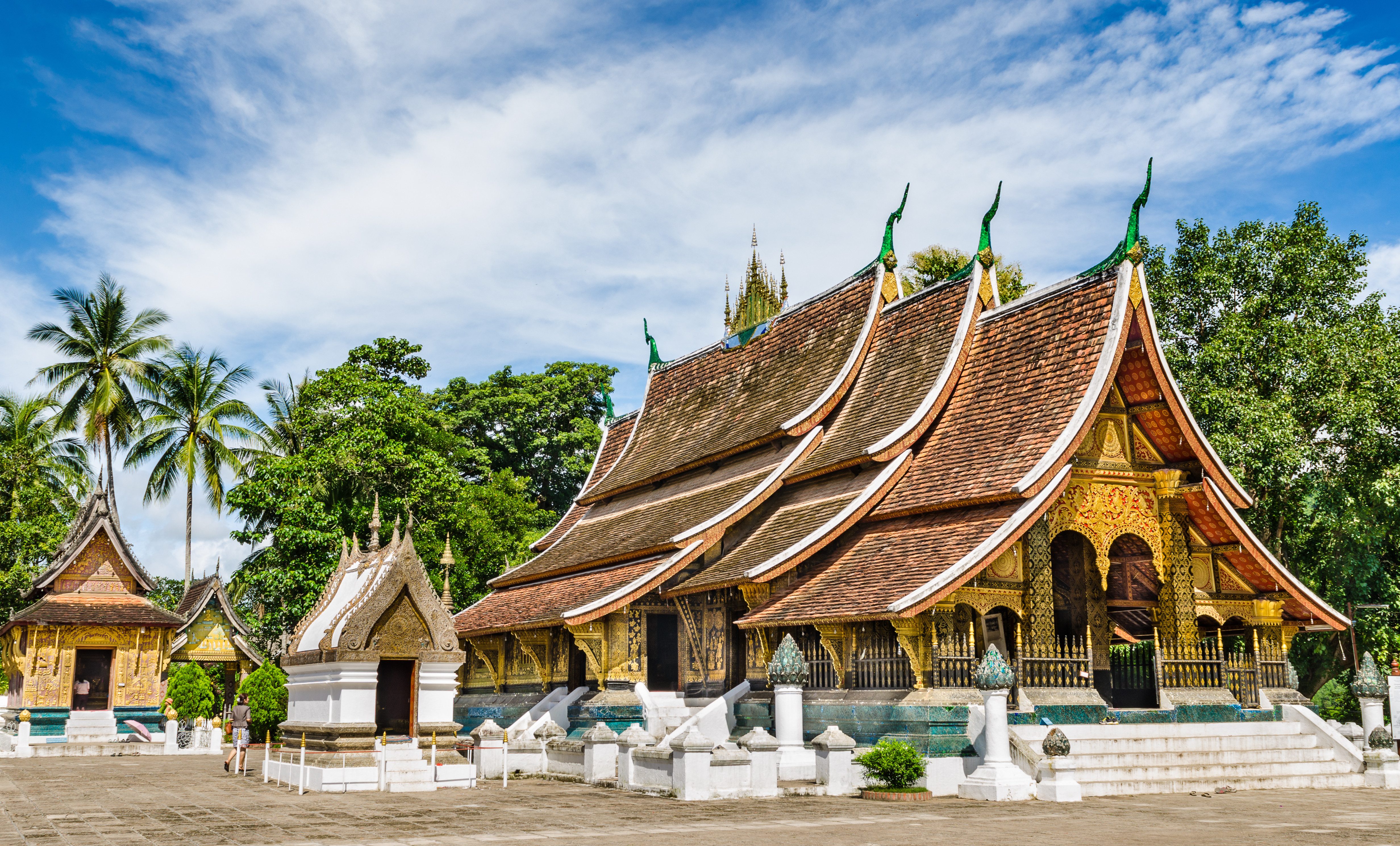 Wat Xieng thong tempel in Luang Prabang