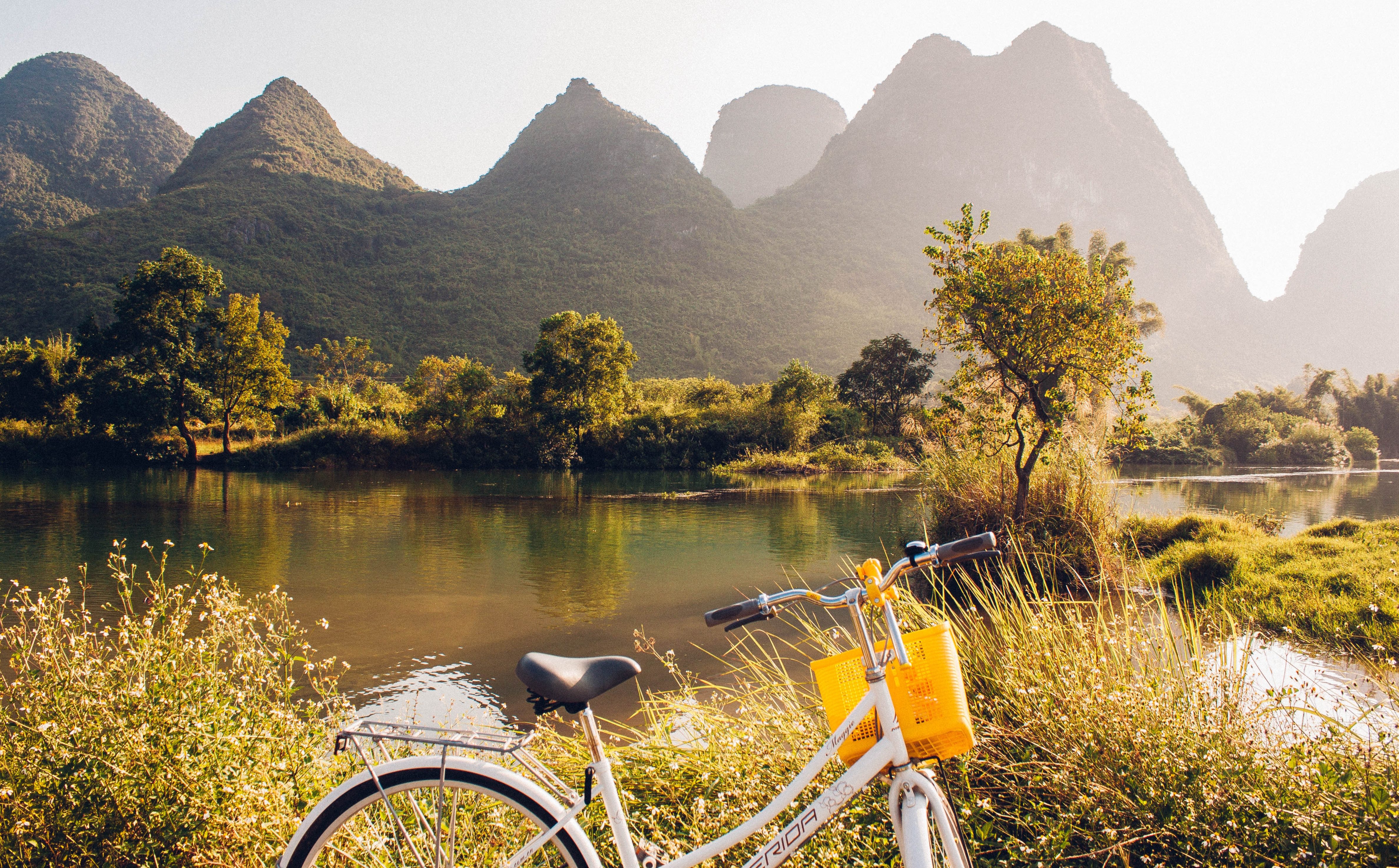 Fietsen in Yangshuo China
