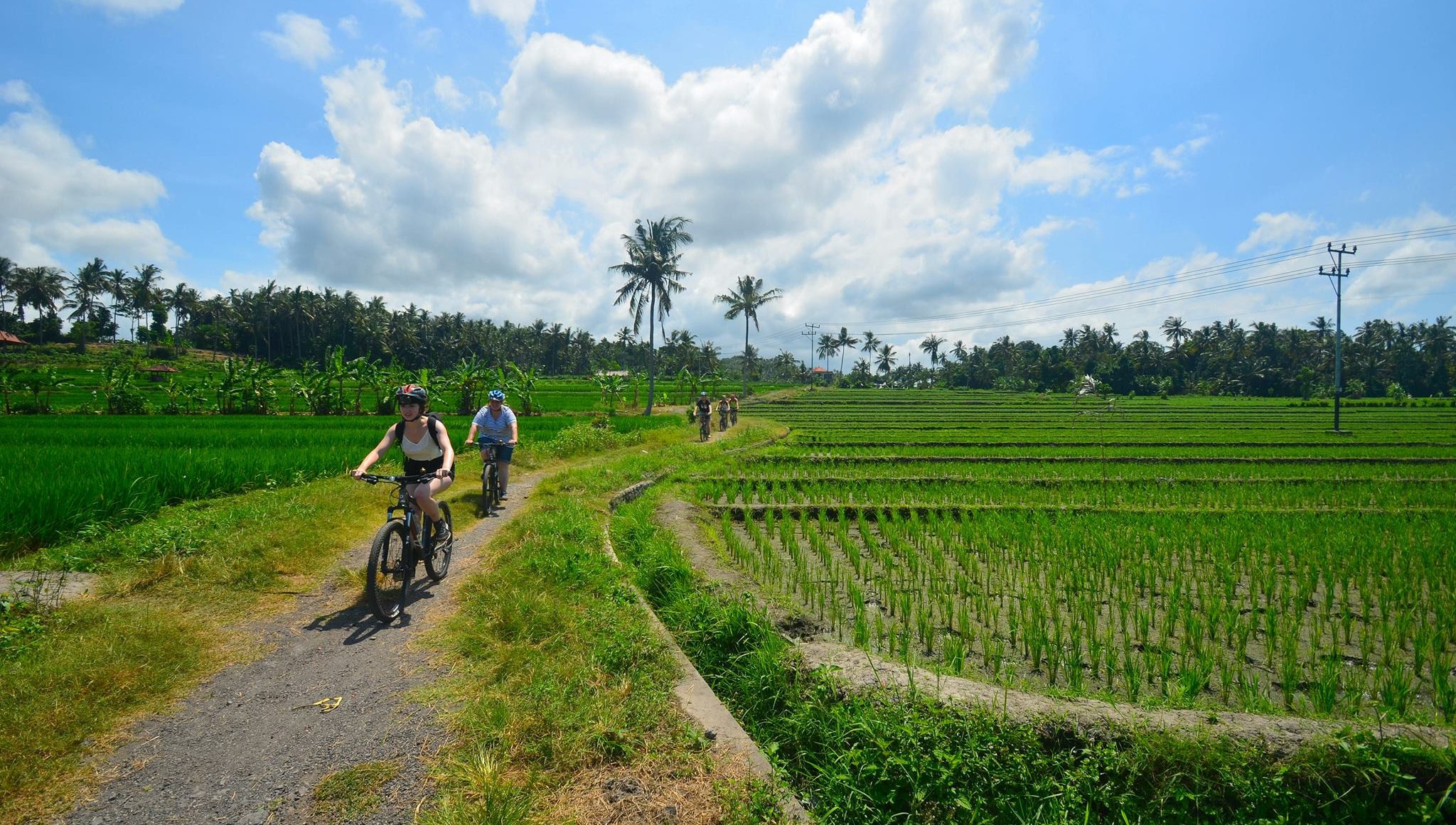Fietsen op Bali vanaf de Batur vulkaan